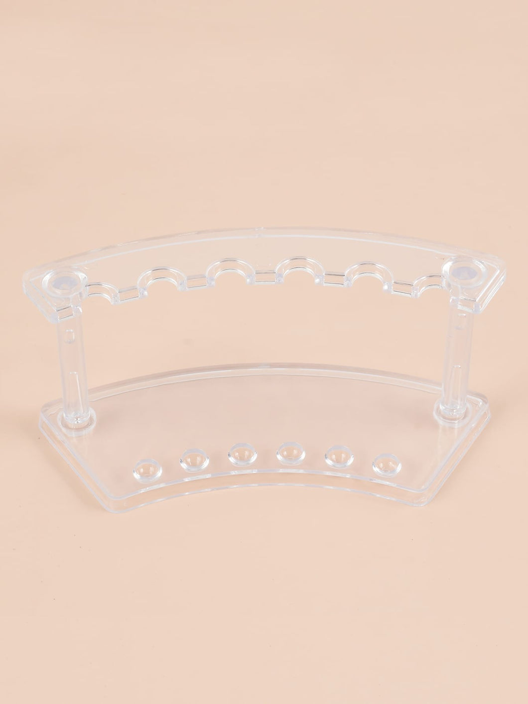 1pc Clear Nail Art Brush Stand